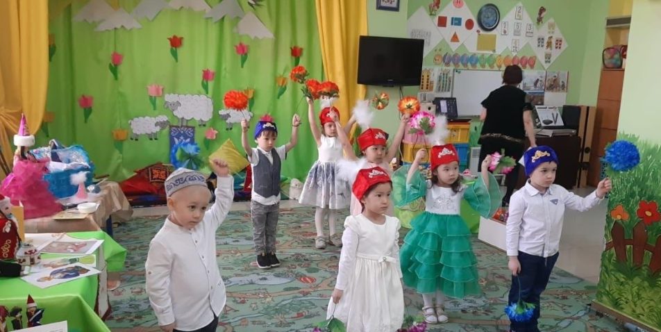 Танцевальное выступление детей